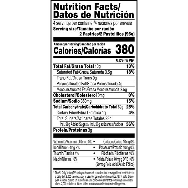 Pop-Tarts, Frosted Cinnamon Roll, 13.5 oz