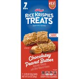 Rice Krispies Treats, Crispy Rice Squares, Kids Snack Bars, Chocolatey Peanut Butter, 7 ct, 5.4oz, thumbnail image