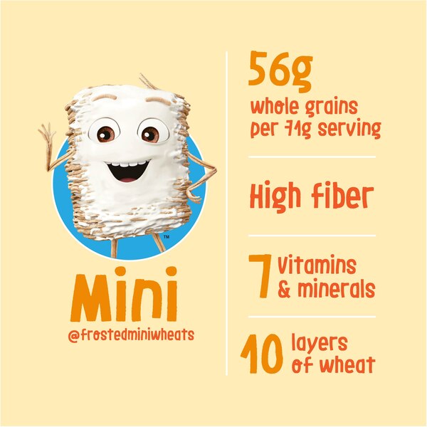 Frosted Mini-Wheats Original Breakfast Cereal Cup, 2.5 OZ