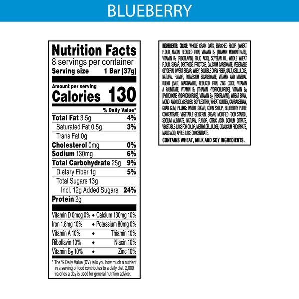 Nutri-Grain Soft Baked Breakfast Bars, 8 ct