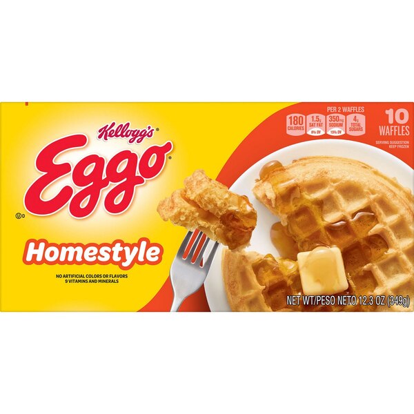 Eggo Homestyle Frozen Waffles, 10 CT