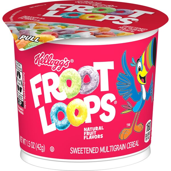 Froot Loops Breakfast Cereal Cup, 1.5 oz