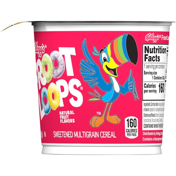 Froot Loops Breakfast Cereal Cup, 1.5 oz