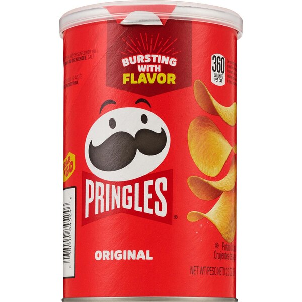 Pringles Sour Cream & Onion Potato Crisps Grab N' Go, 2.3 oz