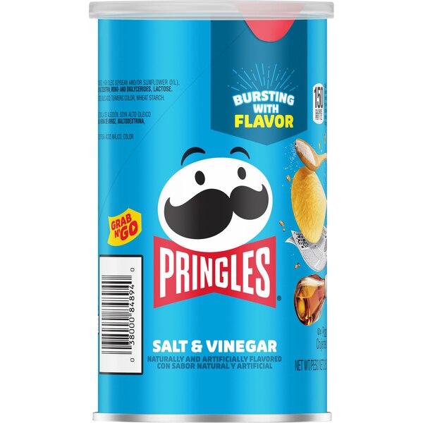 Pringles grab n go chips salt vngr