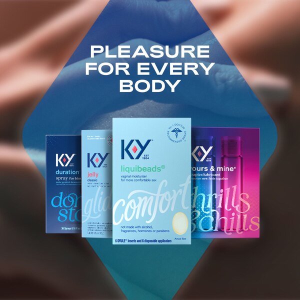 K-Y Liquibeads Vaginal Moisturizer, 6 CT