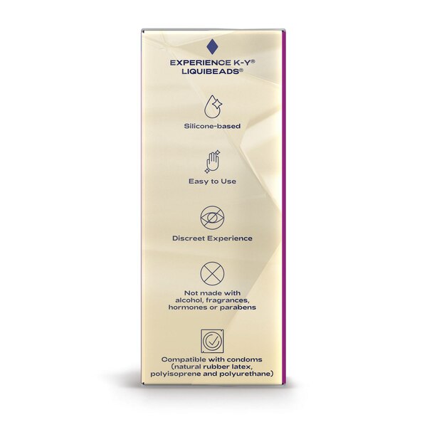 K-Y Liquibeads Vaginal Moisturizer, 6 CT