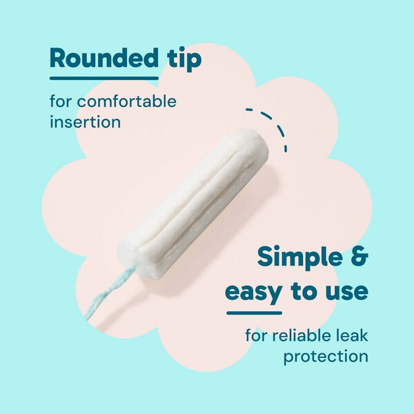 O.B. Pro Comfort Tampons, Regular Absorbency, 40 CT