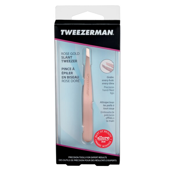 Tweezerman Rose Gold Slant Tweezer