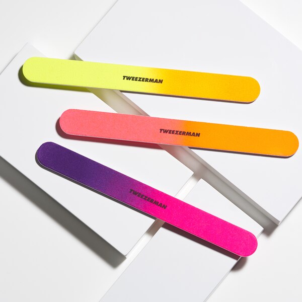 Tweezerman Neon Nail Files, 3CT
