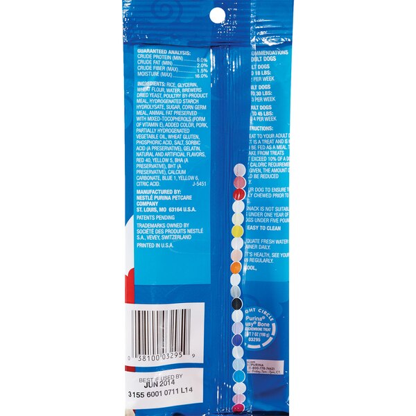 Busy Bone Chewbone Treat with Real Meat for Small/Medium Dogs