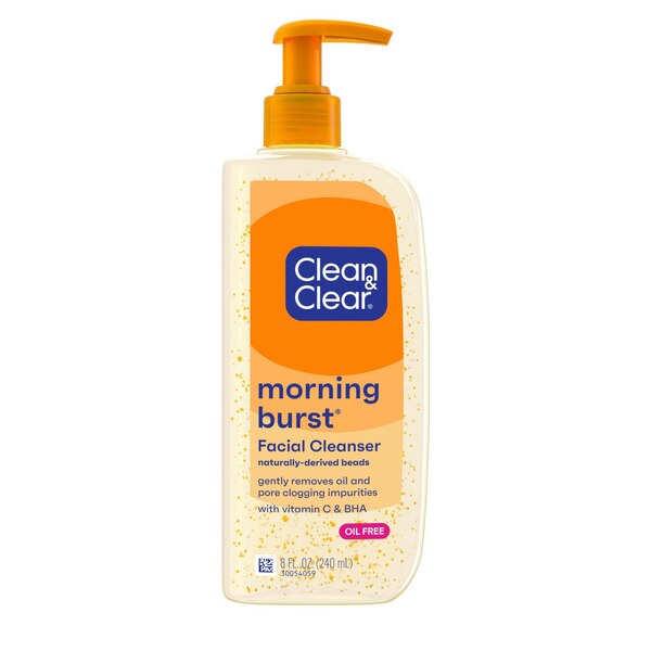 Clean & Clear Morning Burst Oil-Free Gentle Daily Face Wash, 8 OZ