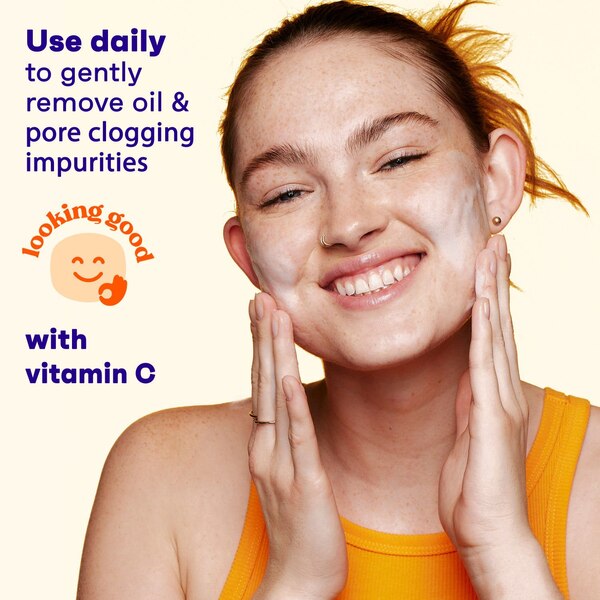 Clean & Clear Morning Burst Oil-Free Gentle Daily Face Wash, 8 OZ