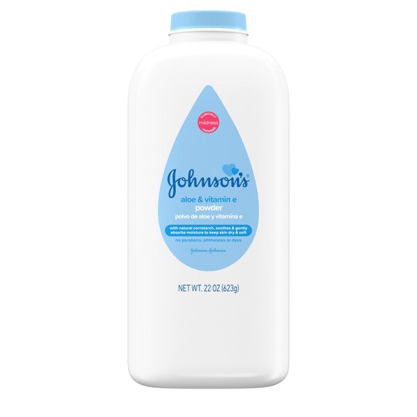 Johnson's Aloe & Vitamin E Baby Powder, 22 OZ