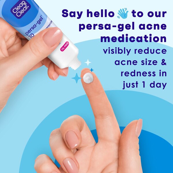 Clean & Clear Persa-Gel 10 Acne Medication, 1 OZ