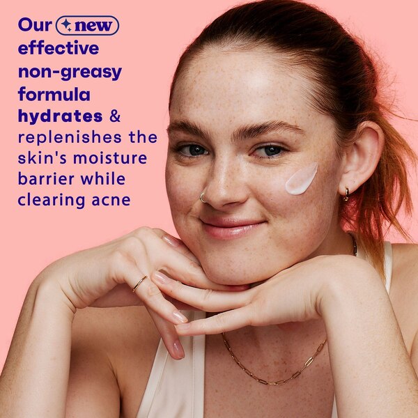 Clean & Clear Essentials Dual Action Acne Facial Moisturizer, 4 OZ