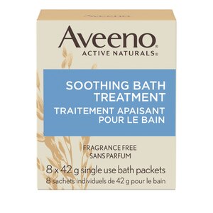 Aveeno Soothing Bath Treatment, 8CT