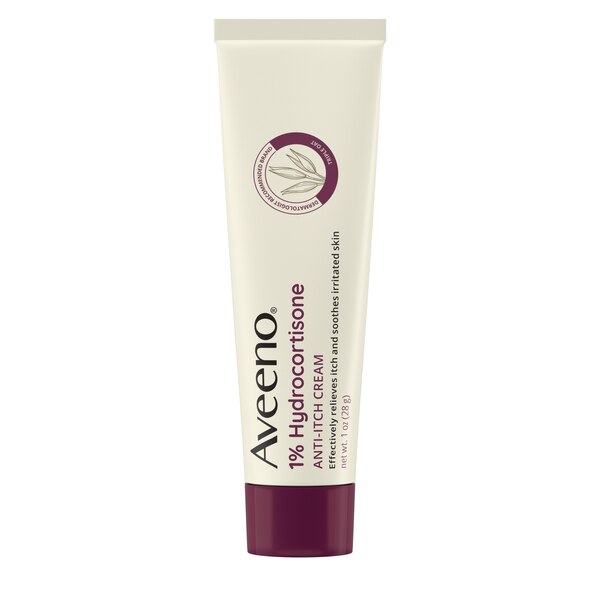 Aveeno 1% Hydrocortisone Anti-Itch Cream, 1 OZ