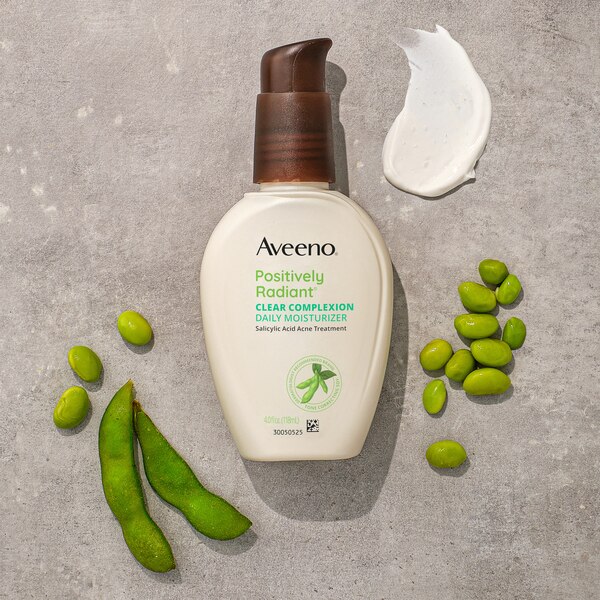 Aveeno Clear Complexion Acne-Fighting Moisturizer with Soy, 4 OZ