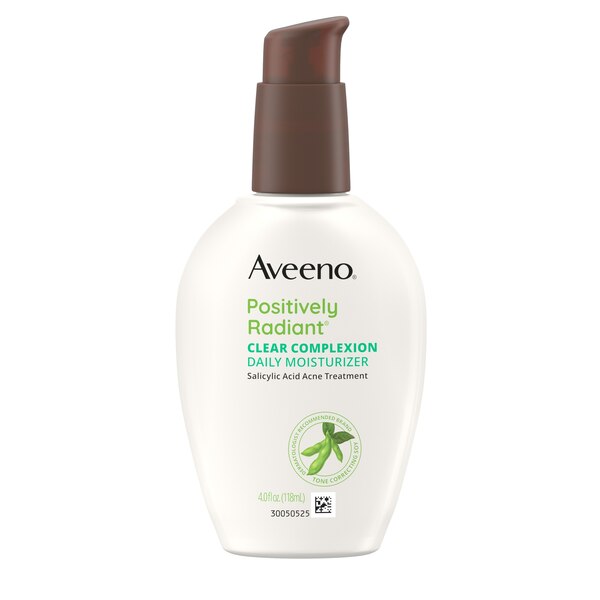 Aveeno Clear Complexion Acne-Fighting Moisturizer with Soy, 4 OZ