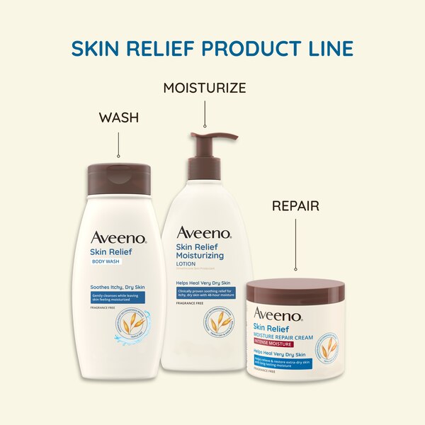 Aveeno Skin Relief Fragrance Free Moisturizing Lotion