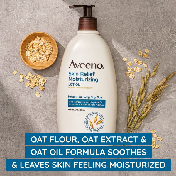 Aveeno Skin Relief Fragrance Free Moisturizing Lotion