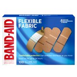 Band-Aid Brand Flexible Fabric Adhesive Bandages, All One Size, thumbnail image 1 of 9