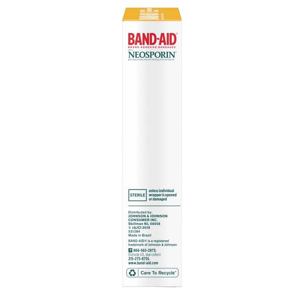 Band-Aid Brand Bandages with Neosporin Antibiotic, Extra Large