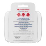Johnson & Johnson First Aid To Go Portable Mini Travel Kit, 12 pieces, thumbnail image 2 of 9