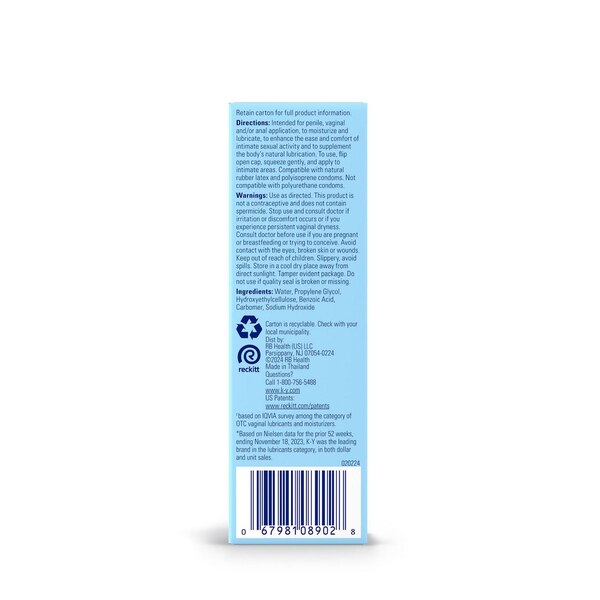 K-Y Jelly Personal Water Based Lubricant