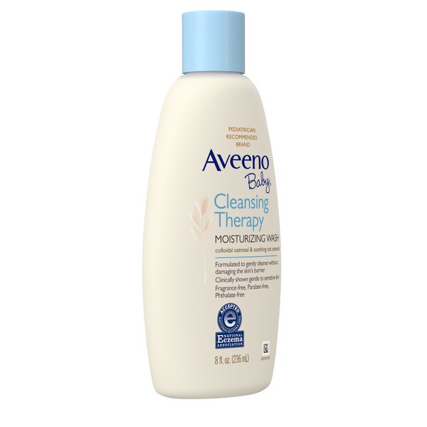 Aveeno Baby Cleansing Therapy Wash, 8 FL OZ