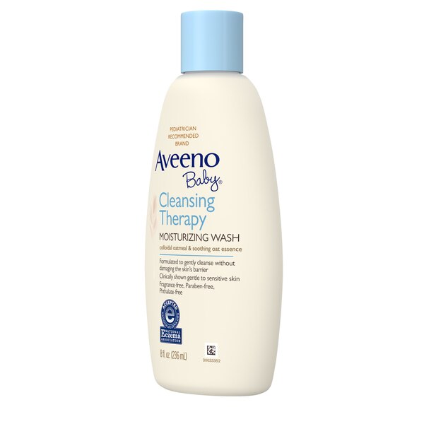 Aveeno Baby Cleansing Therapy Wash, 8 FL OZ