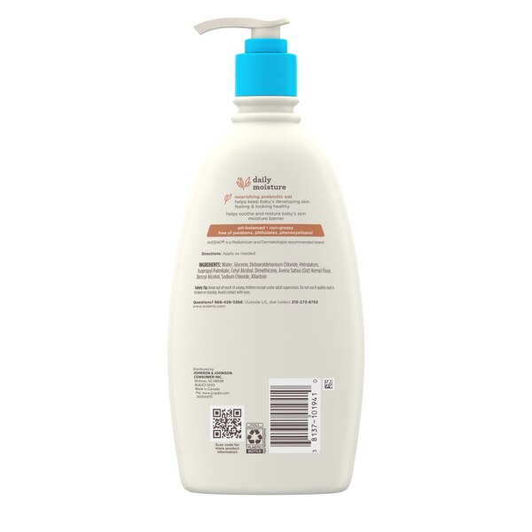 Aveeno Baby Daily Moisture Lotion with Natural Colloidal Oatmeal