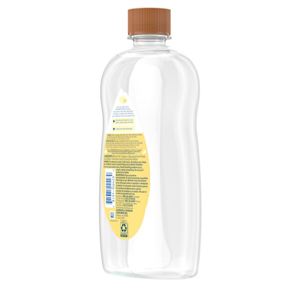 Johnson's Baby Oil with Shea & Cocoa Butter, 20 fl. oz