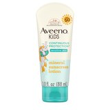 Aveeno Kids Continuous Protection Mineral Sunscreen, SPF 50, 3 fl. Oz, thumbnail image