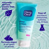 Clean & Clear Oil-Free Deep Action Exfoliating Facial Scrub, 7 OZ, thumbnail image