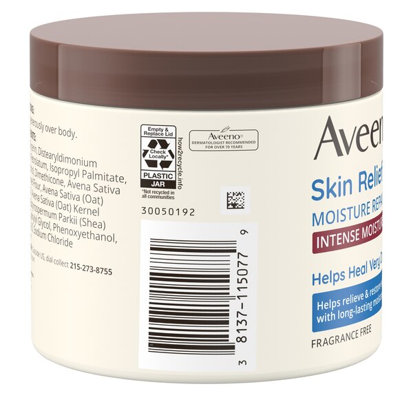 Aveeno Skin Relief Moisture Repair Cream, 11 OZ