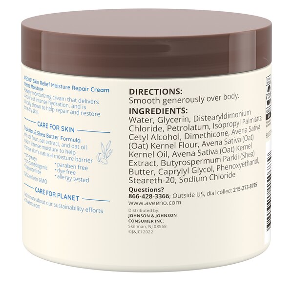 Aveeno Skin Relief Moisture Repair Cream, 11 OZ