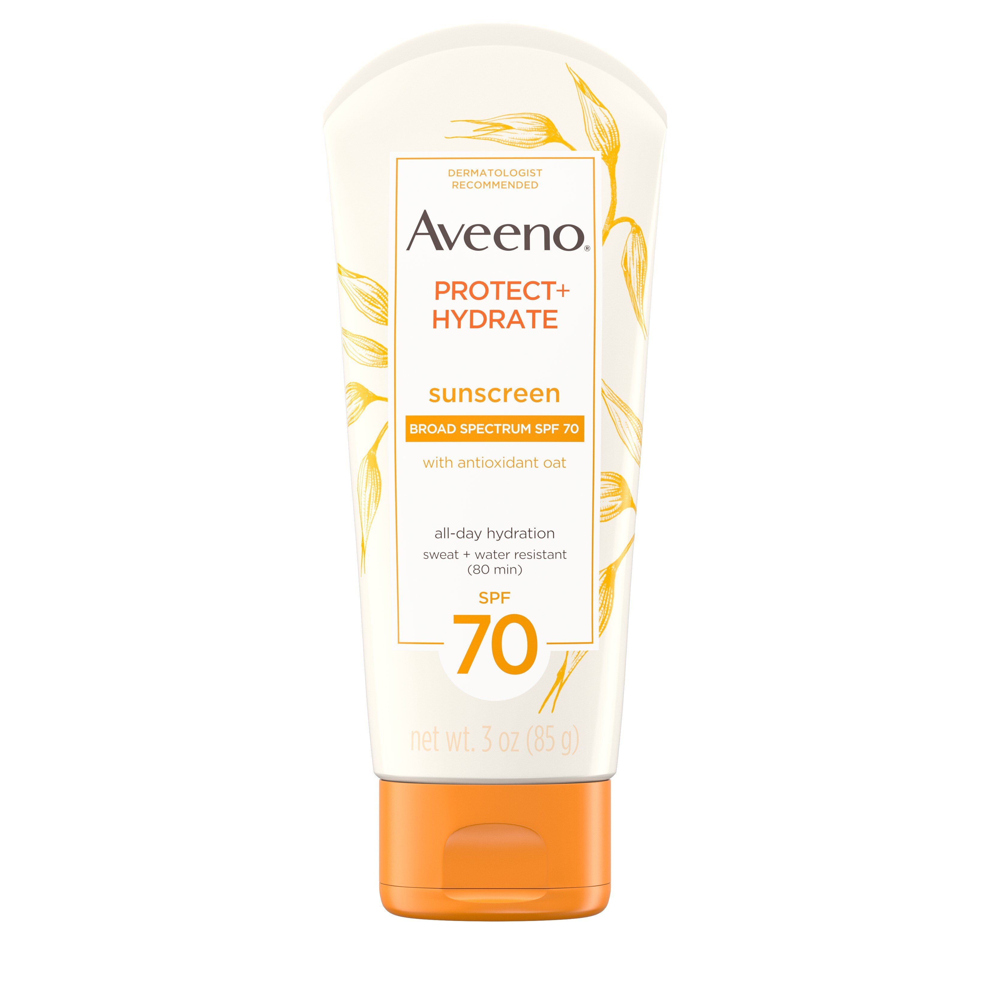 Aveeno Protect + Hydrate Face-Moisturizing Sunscreen Lotion, 3 OZ