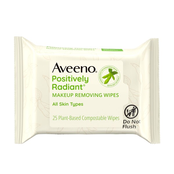 Aveeno Positively Radiant Daily Cleansing Pads