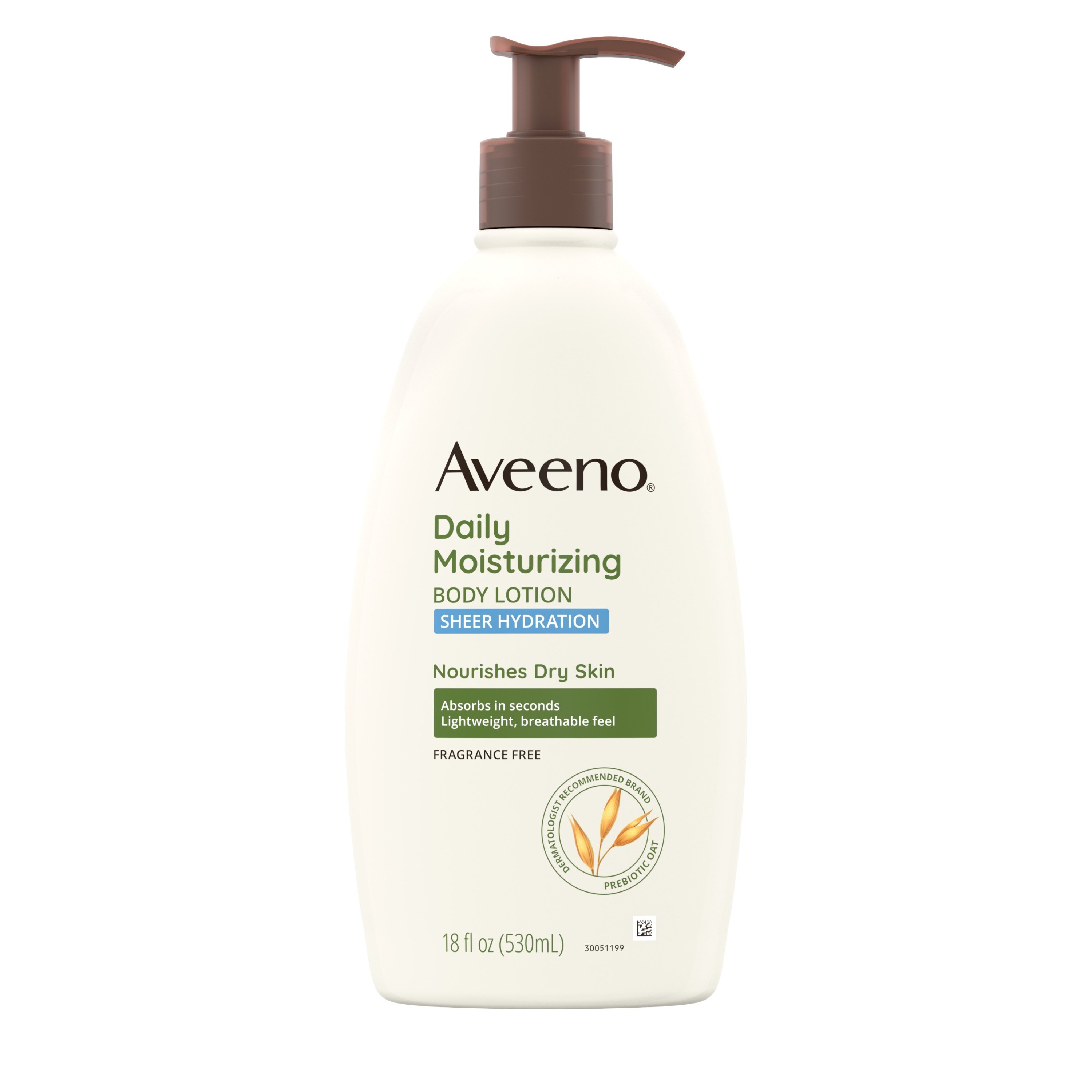 Aveeno Sheer Hydration - Loción hidratante de uso diario