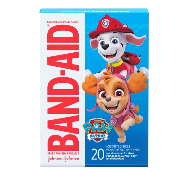 BAND-AID Adhesive Bandage, Nickelodeon PAW Patrol