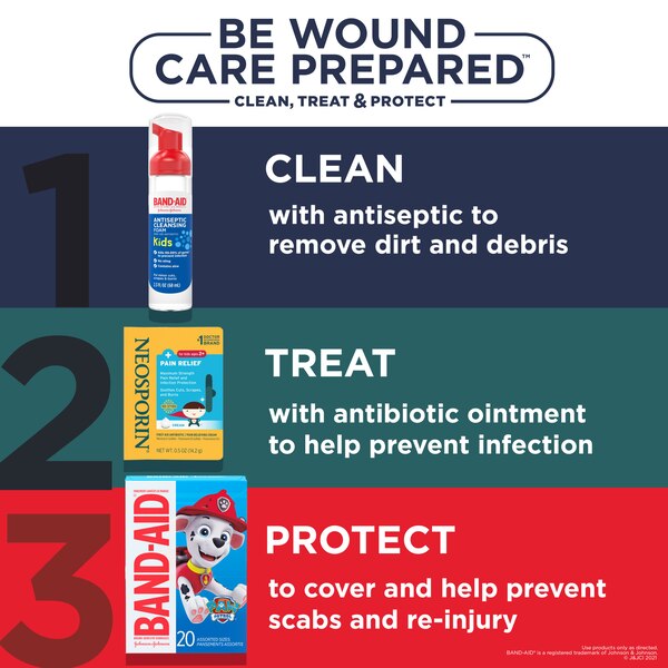 BAND-AID Adhesive Bandage, Nickelodeon PAW Patrol