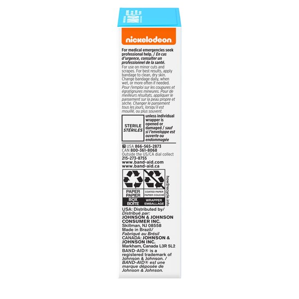 BAND-AID Adhesive Bandage, Nickelodeon PAW Patrol