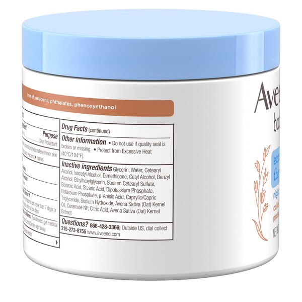 Aveeno Baby Eczema Therapy Nighttime Balm, 11 OZ