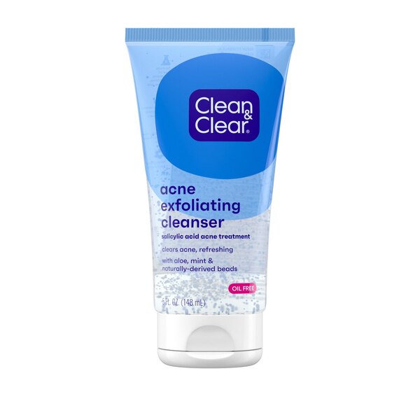 Clean & Clear Acne Triple Clear Exfoliating Scrub, 5 OZ