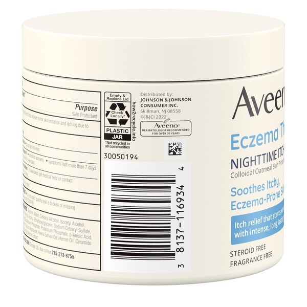 Aveeno Active Naturals Eczema Therapy Itch Relief Balm, 11 OZ