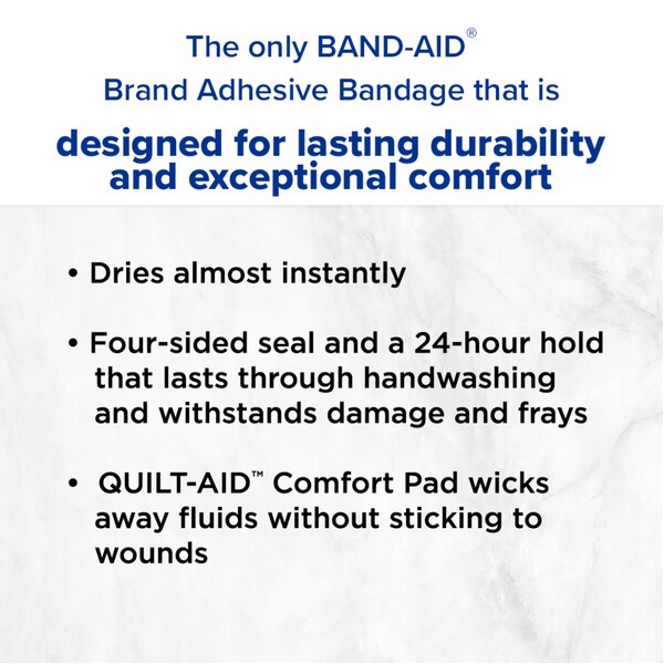 Band-Aid Brand Skin Flex Adhesive Bandages, Assorted Sizes