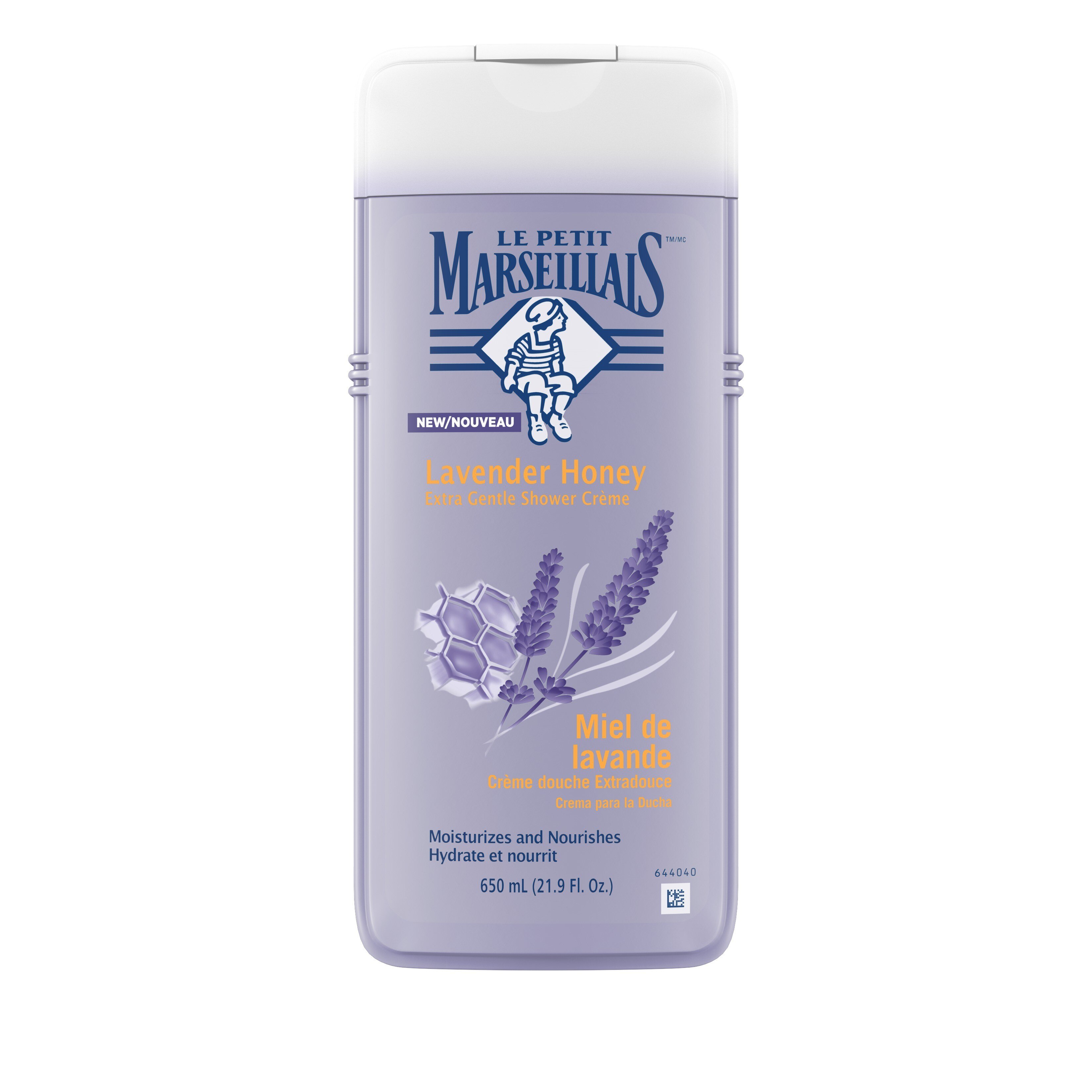 Le Petit Marseillais Lavender Honey Extra Gentle - Crema de ducha
