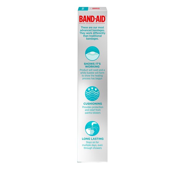 Band-Aid Brand Hydro Seal - Apósitos adhesivos para curar ampollas